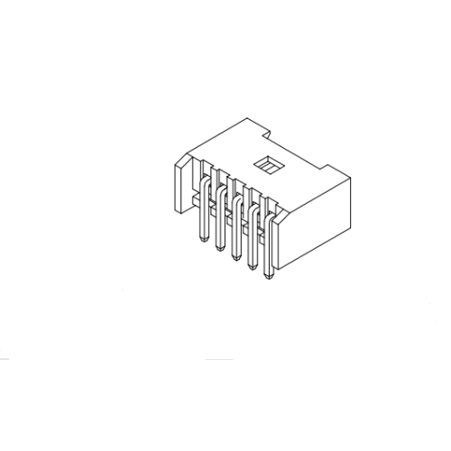 1.25mm padang 90 ° wafer AW1253R-XP