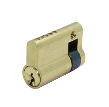 Euro Profile Half Key Oval Lock Cylinder 10+35mm