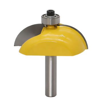 8mm Shank Woodworking Router Bits with Bearing for Cove Cutting