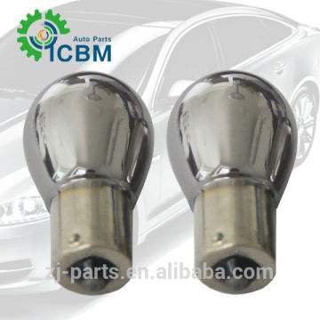 Chrome Amber Auto Bulb S25 BA15S 12v 21/5w