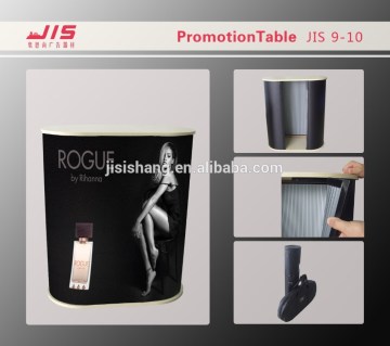 JIS9-10,Advertising exhibition display promotion trade show usage,Oval shape PP board Promotion counter