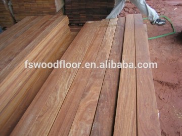 smooth Brazilian teak cumaru outdoor timber decking