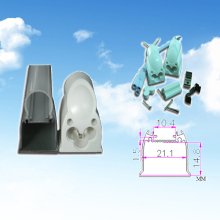 Freecom t5 twin tube light fitting with reflector housing