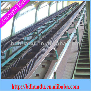 NN/EP Corrugated Sidewall Conveyor Belt