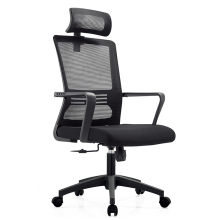 Big and Tall Mesh Back Fabric Computer Office Chairs with Headrest