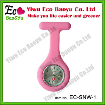New Arrival!! Silicone Nurse Watch Customized Silicone Fob Watch for Nurse