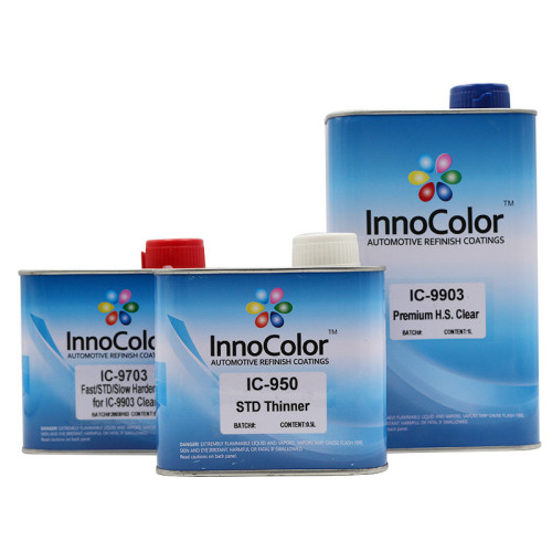 Kit de vernis transparent pour peinture de carrosserie InnoColor