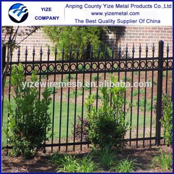 Simple Perfect Tenporary wrought iron fence for exporting