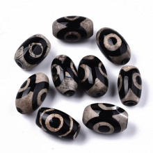 Pandahall: Offering Exclusive Oval 3-eye Natural Agate Tibetan Style Dzi Beads