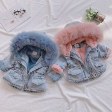 Baby Coats and Jackets: Fur Collar Kids Outerwear for Winter and Autumn