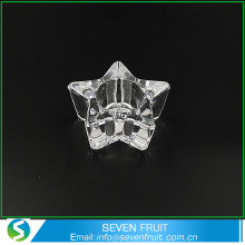 Promotional 2017 Star Shaped Glass Tealight Candle Holders