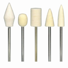 WOOL FELT BOBS Polishing Felt Cone