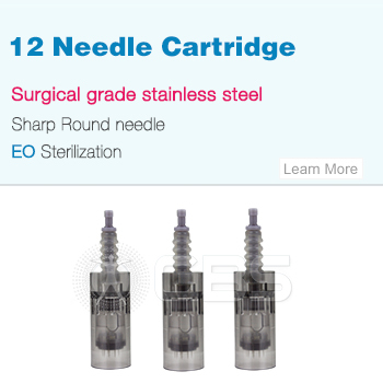 Dermapen 12 needle cartridges/ Micro needle dermapen needle cartridges