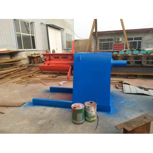 metal wall roof panel hydraulic decoiler