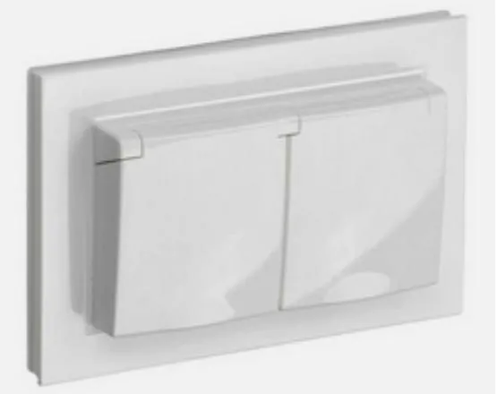 Брызгозащищенная розетка для настенного и промышленного применения