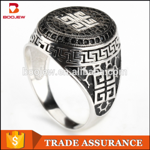 handmade jewelry 925 sterling silver jewelry wholesale male muslim ring silver