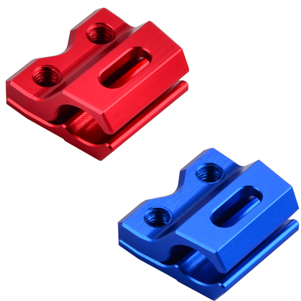 CNC Machining Anodized Aluminum Triple Clamp For Motorcycle Spare Parts