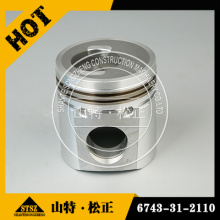 6743-31-2110 Piston Komatsu PC360-7 300-7 SAA6D114E-2 Motor