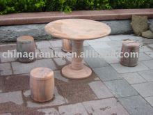 stone table and bench