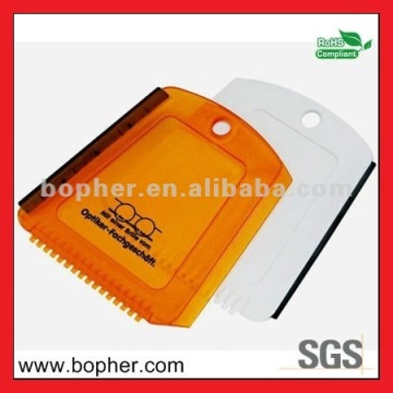 plastic car window cleaning scraper