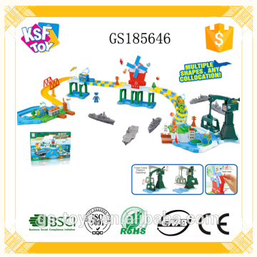 New Connecting Building Blocks Toy Plastic Blocks Railway Toy