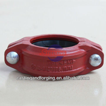 grooved pipe clamp-rigid pipe clamp