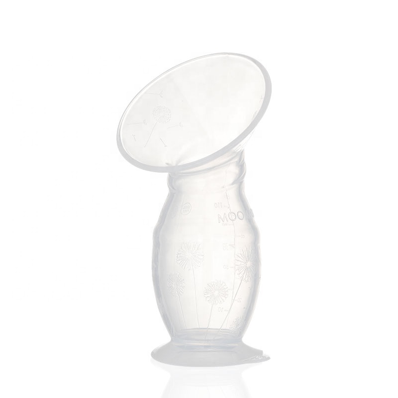 Wearable Hands Free Manual Milk Silicone Breast Pump