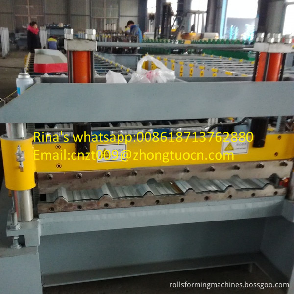 roofing sheet roll forming machine 