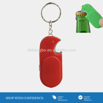 auto off keychain flash light opener key rings