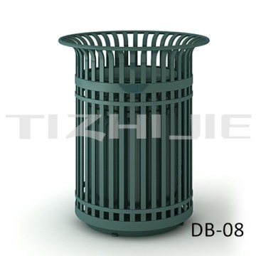 Fashion Style Mild Steel Outdoor Dustbin For Residential Community