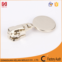 Locked zipper slider custom logo zipper slider auto lock for garment zipper