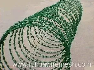 PVC Coated Razor Barbed Wire