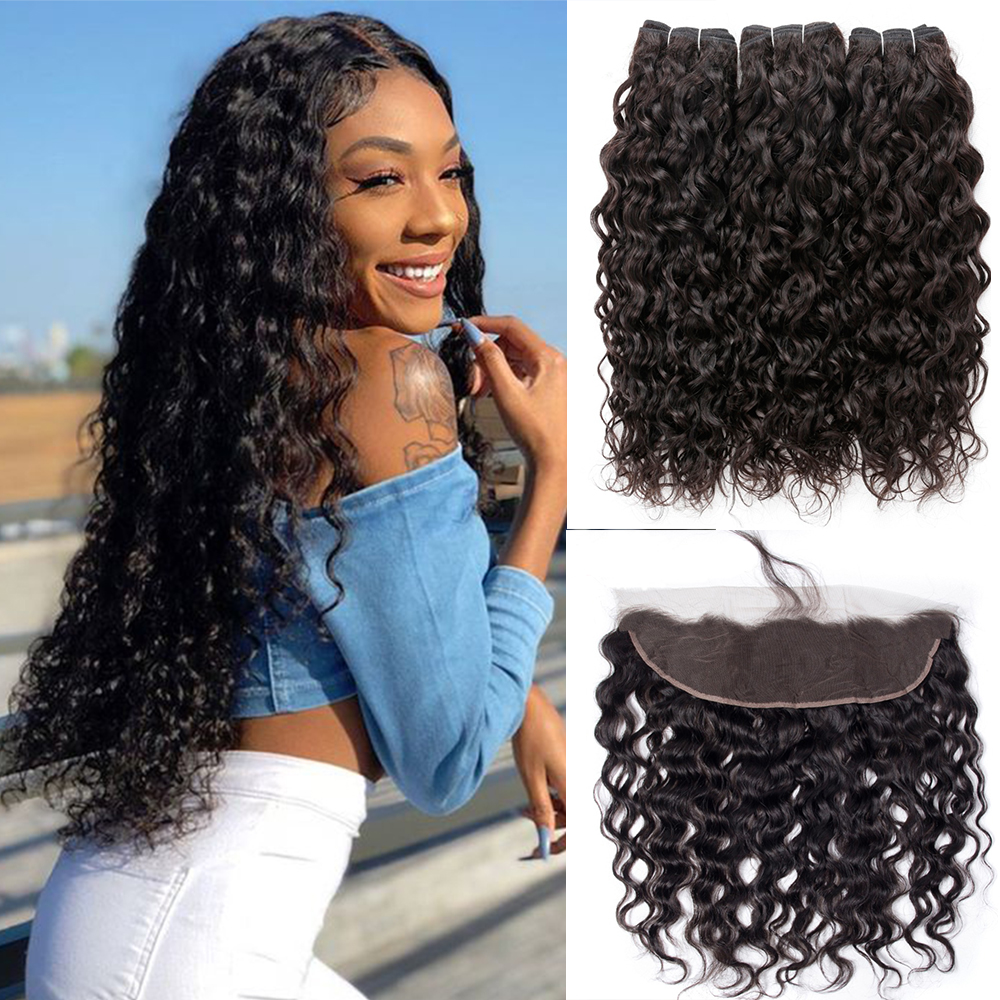 top sale swiss lace front lace curly Wave wig human hair lace front wig frontal