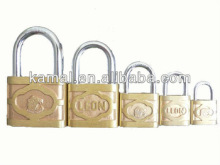 cast brass padlock
