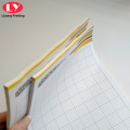 กระดาษบันทึกย่อกระดาษครอบคลุมโลโก้ Notepad Daily Notepad Custom