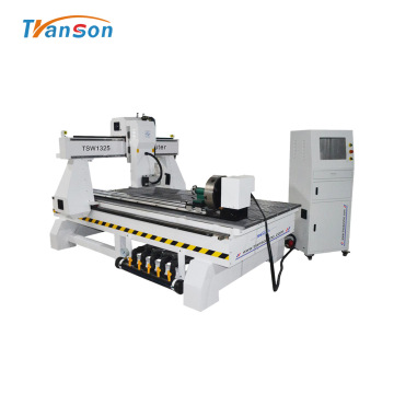 4 Axis CNC Router Spindle Swing 180 Degree