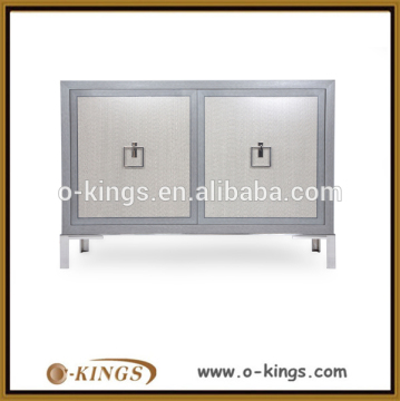 Neo-classic style customized cabinet design with metal base