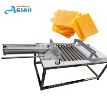 Pneumatic Strings Cheese Slice Cutting Machine with Steel Wires