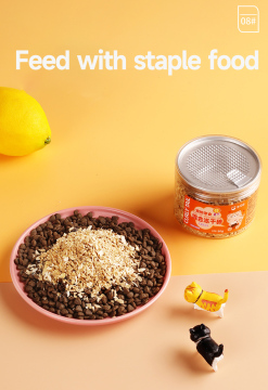 OEM pet snack freeze dried raw meat bone