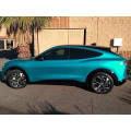 Metallic Gloss Coral Blue Car Wrap Vinyl