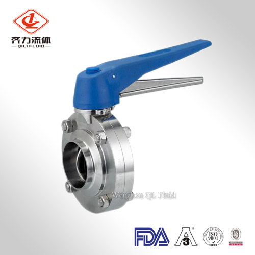 Sanitary Stainless Steel Clamp Butterfly Valve