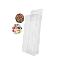 Caja de presentación de plástico transparente para embalaje de señuelos