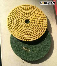 180mm Diamond Wet Polishing Pad