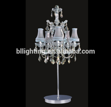 Luxury crystal crystal chandelier table lamp