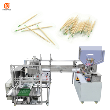 Automatic Ice Popsicle Toothpick Chopstick Packing Machine