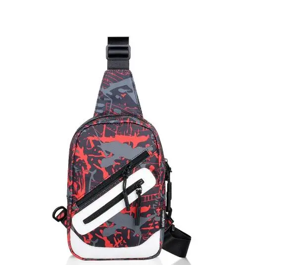 Men Crossbody Bags Sling Chest Bags Crossbody with Custom Logo