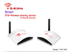 PAKITE SMART WIRELESS 5.8G wireless STB transmitter WITH IR REMOTE CONTROL