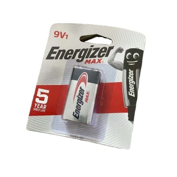 Energizer Max 6LR61 522 9V Alkaline Battery