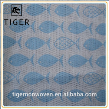 viscose and polyester nonwoven fabric for cleaning
