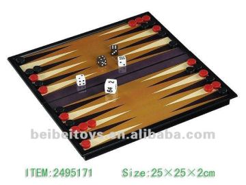 Folding Magnetic Borad Game - Backgammon